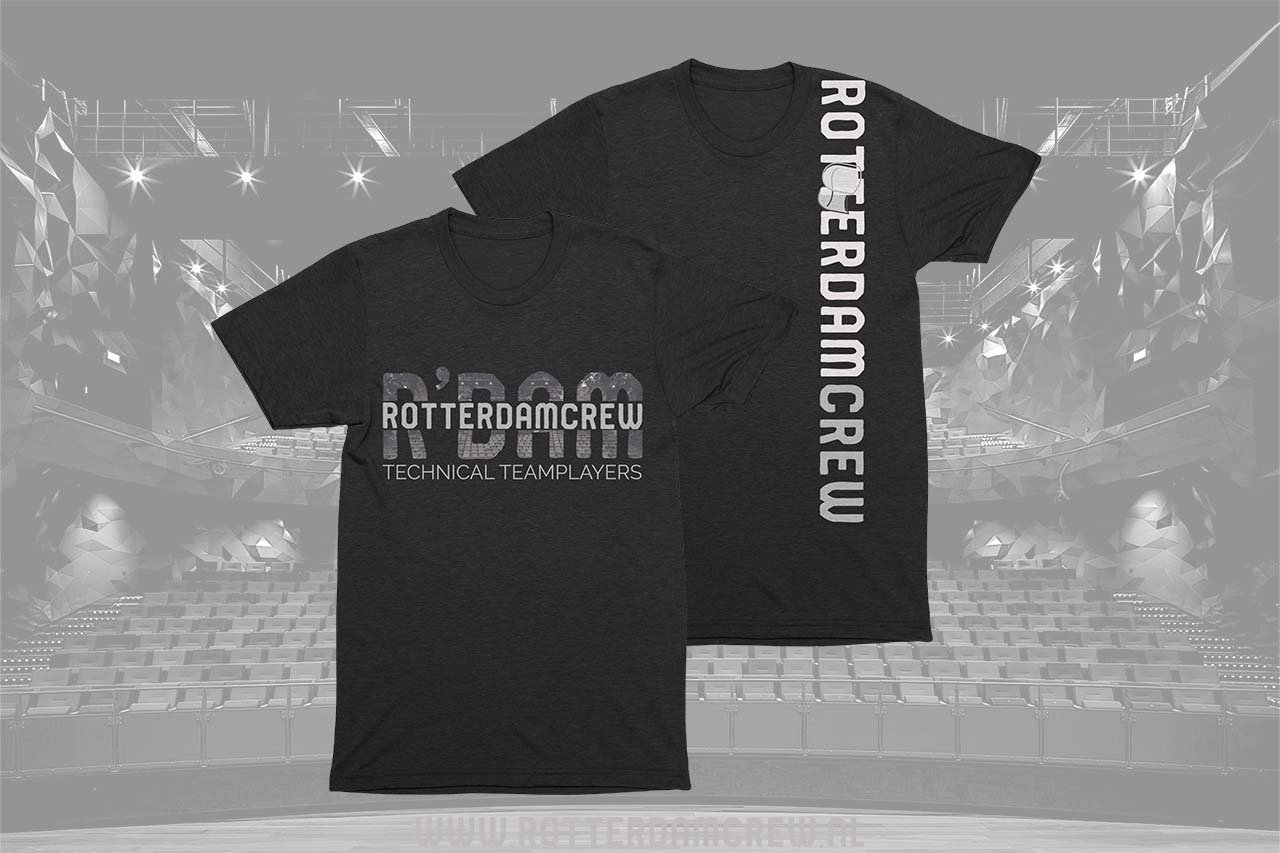 Shirtontwerp voor RotterdamCrew